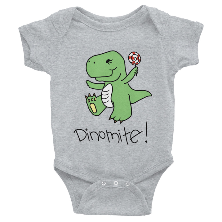 Dinomite kids t-shirts and Onesies